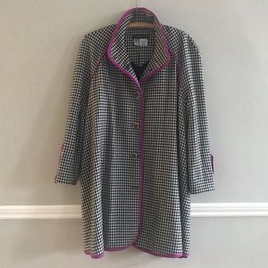 Amazing vintage houndstooth coat